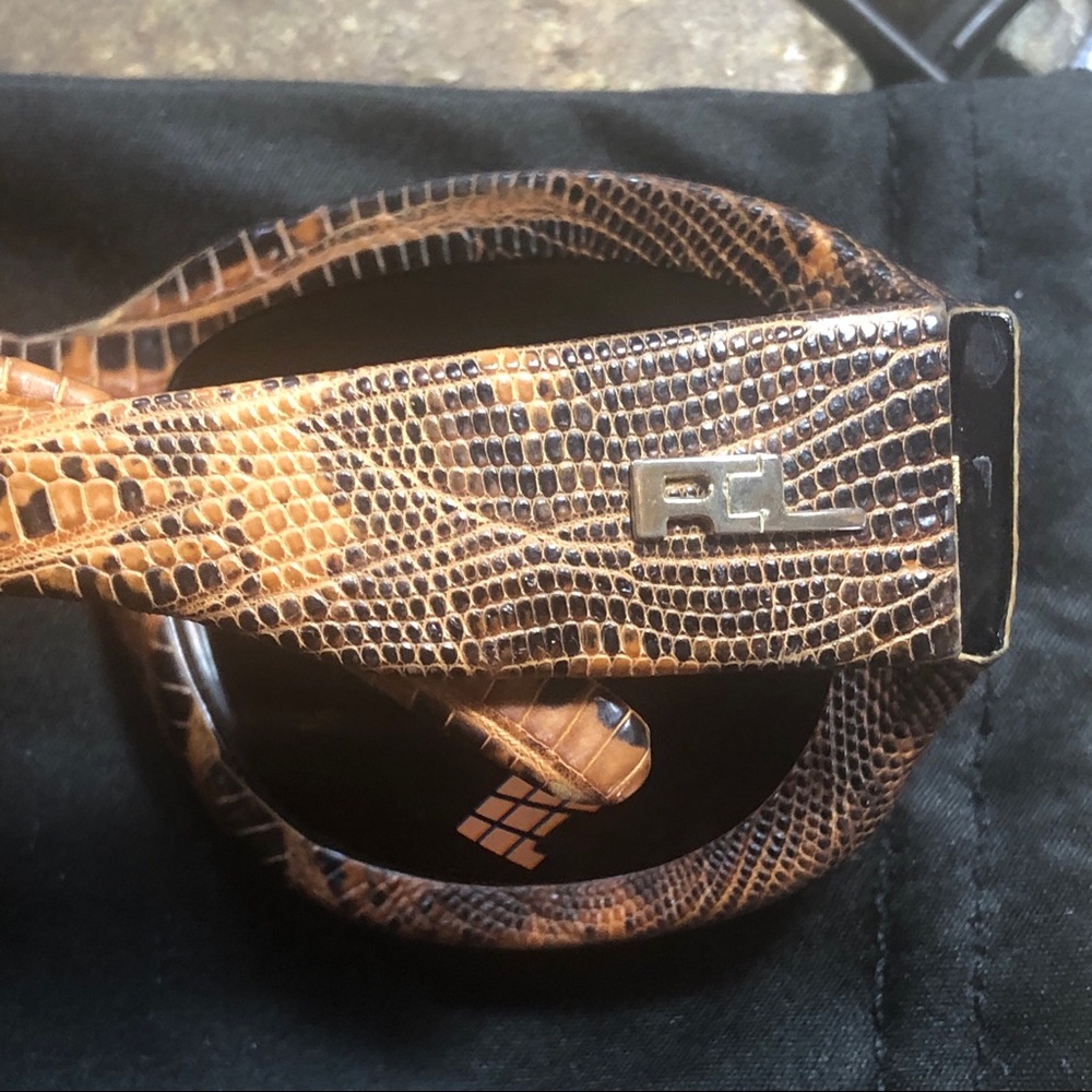 Ralph Lauren Python Leather Sunglasses - image 6